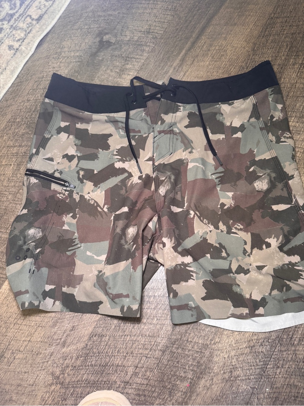 Dakine Men's Camo Board Shorts - Olive, Brown, Black